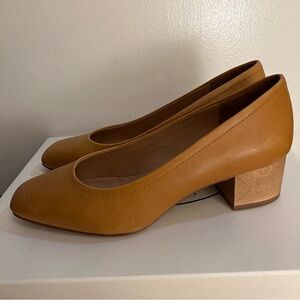 Madewell Mustard Pumps